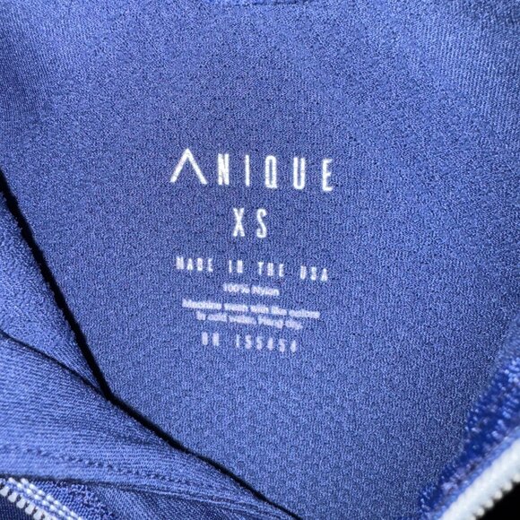 Anique Signature Equestrian Sunshirt - Navy - Womens XS - Picture 2 of 4